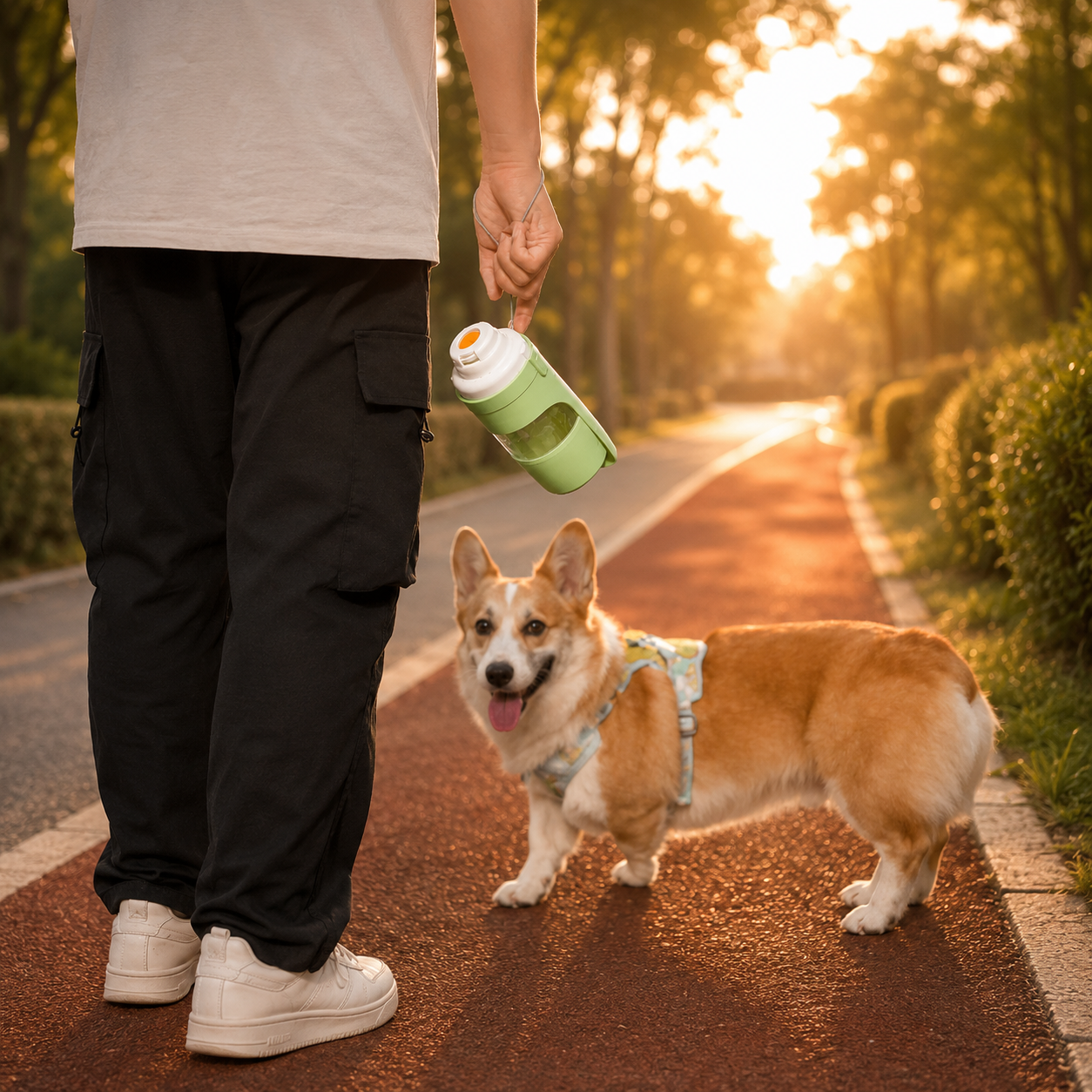 Pawtrek™ – Botella 2 en 1 Antised